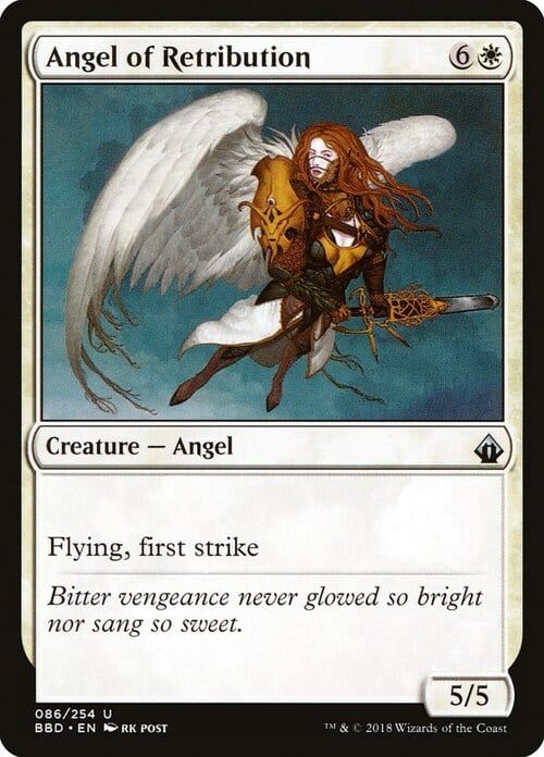 Angel of Retribution Card Front