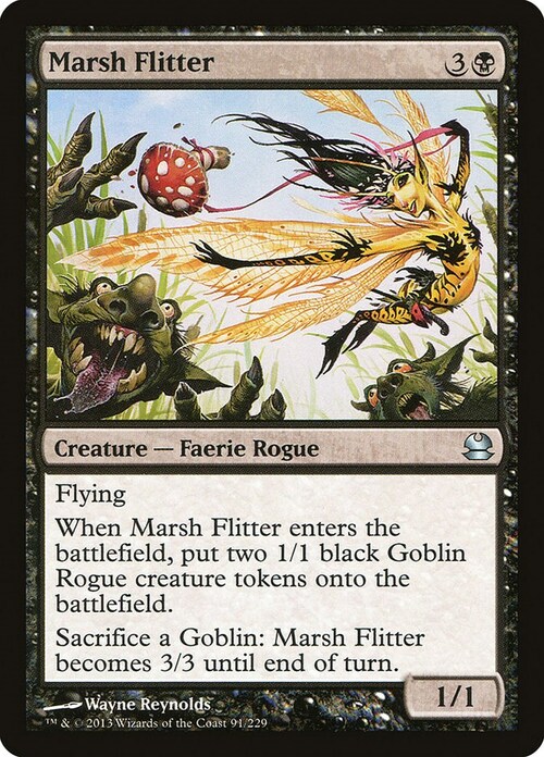 Marsh Flitter Card Front