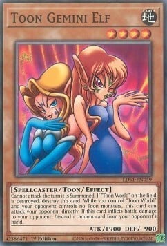 Elfi Gemelli Toon Card Front