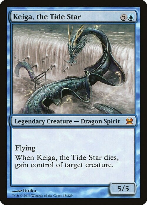 Keiga, the Tide Star Card Front