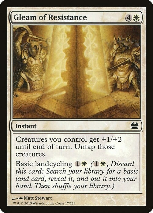Gleam of Resistance Card Front