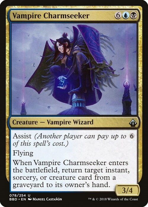 Vampire Charmseeker Card Front