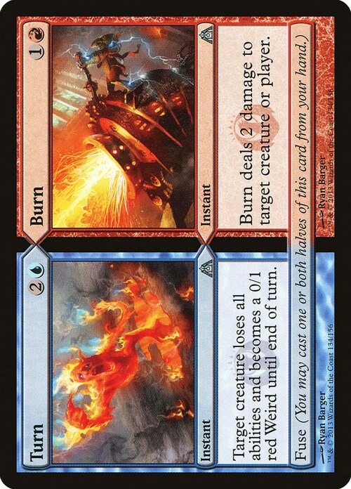 Trasformare // Incendiare Card Front