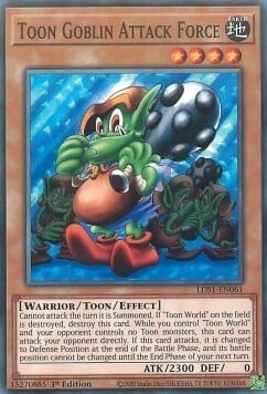 Toon Goblin Attack Force Card Front