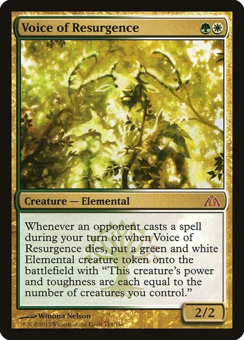 Voice of Resurgence Card Front
