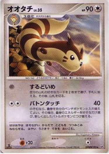 Furret Card Front