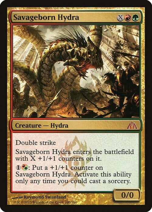 Savageborn Hydra Card Front