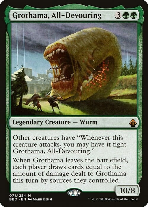 Grothama, All-Devouring Card Front