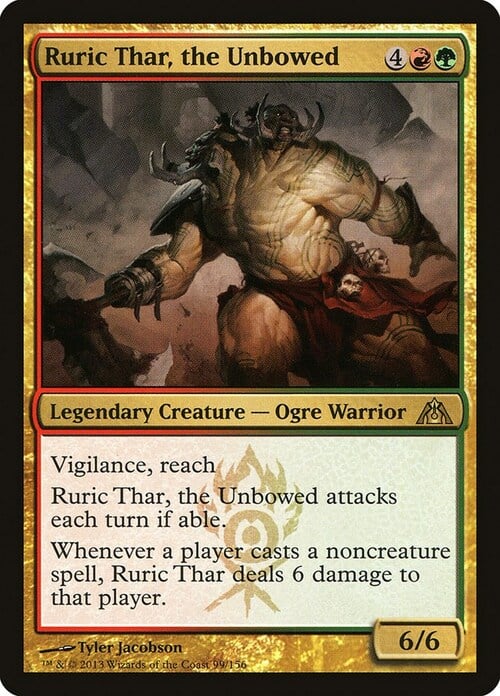 Ruric Thar, the Unbowed Card Front