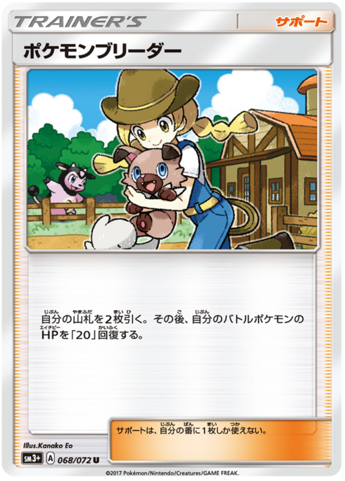 Allevapokémon Card Front