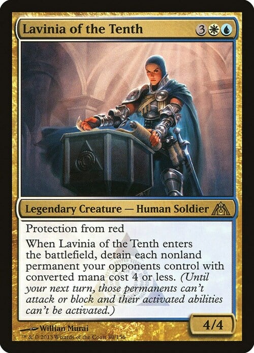 Lavinia of the Tenth Card Front