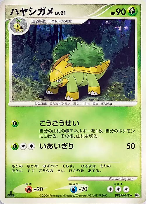 Grotle Lv.21 Card Front