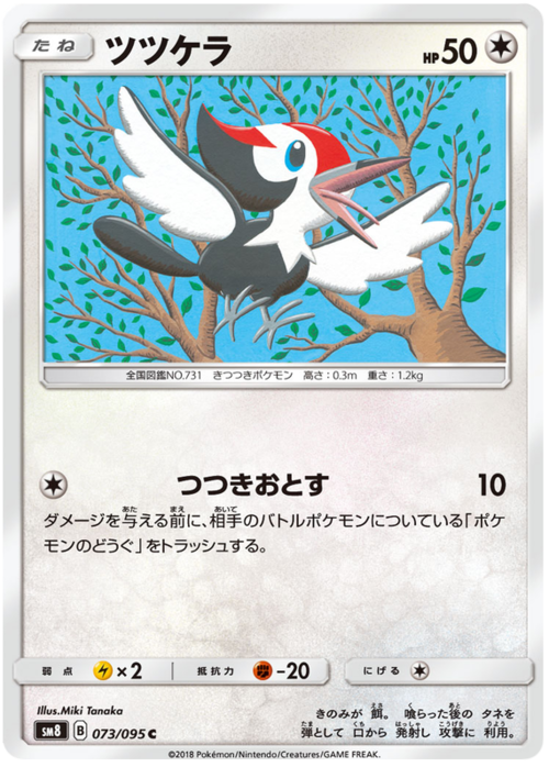 Pikipek Card Front