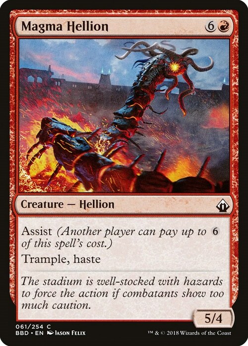 Magma Hellion Card Front