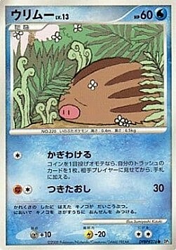 Swinub Lv.13 Card Front