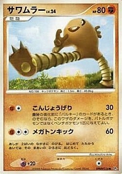 Hitmonlee Lv.24 Card Front