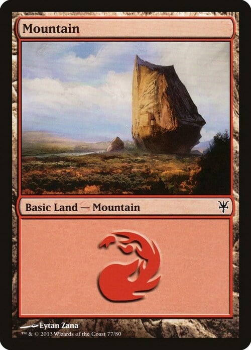 Mountain Card Front