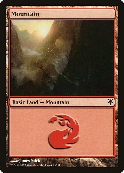 Mountain Card Front