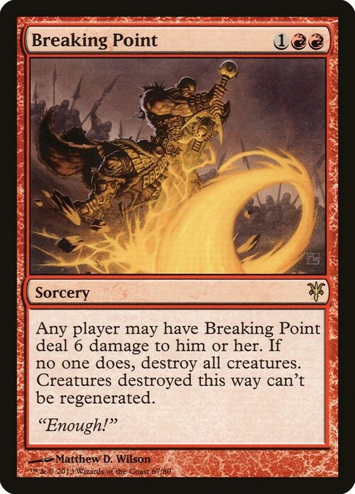 Breaking Point Card Front