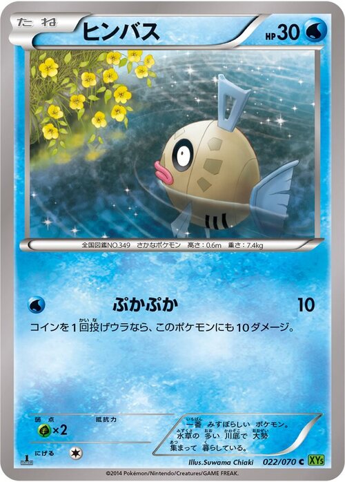 Feebas Card Front