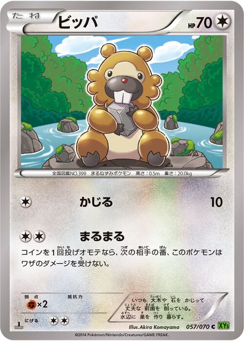 Bidoof Card Front