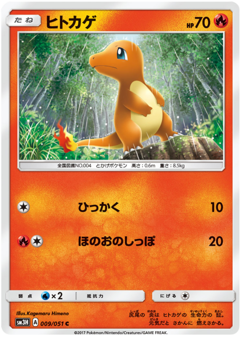 Charmander Card Front