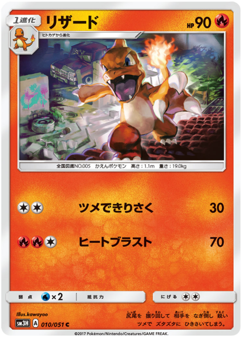 Charmeleon Card Front