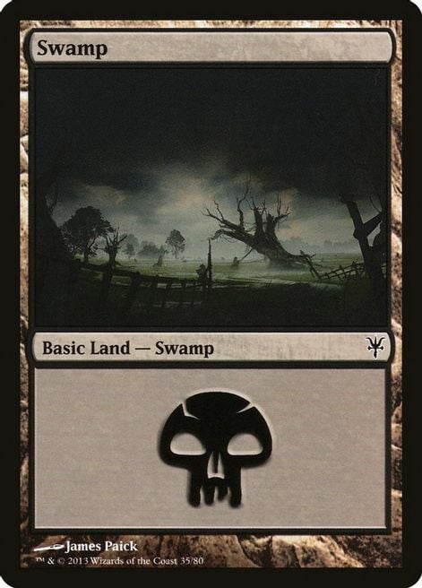 Swamp Card Front