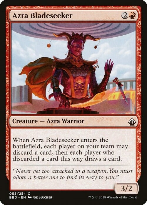 Azra Bladeseeker Card Front