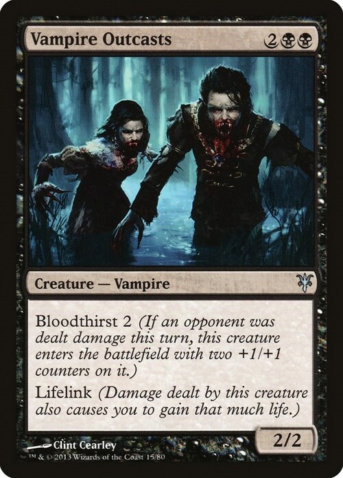 Vampiri Reietti Card Front