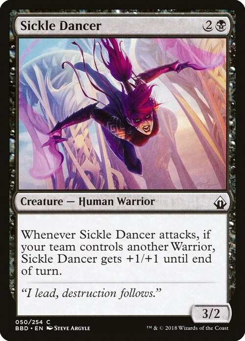Sickle Dancer Card Front