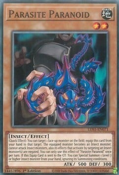 Parasite Paranoid Card Front