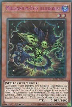 Millennium-Eyes Illusionist Card Front