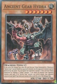 Ancient Gear Hydra Card Front