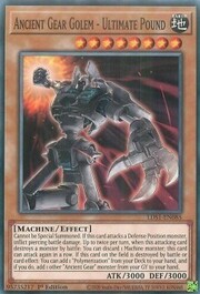 Ancient Gear Golem - Ultimate Pound · Common 085