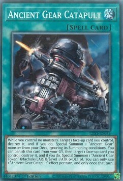 Ancient Gear Catapult Card Front