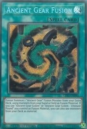 Ancient Gear Fusion · Secret Rare 090sec