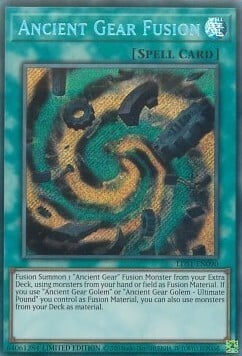 Ancient Gear Fusion Card Front