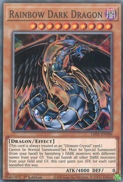 Rainbow Dark Dragon Card Front
