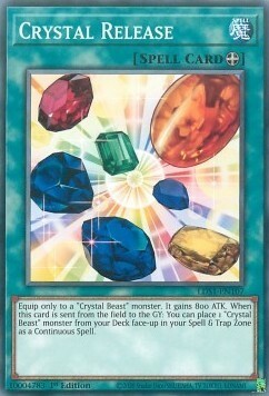 Rilascio di Cristallo Card Front