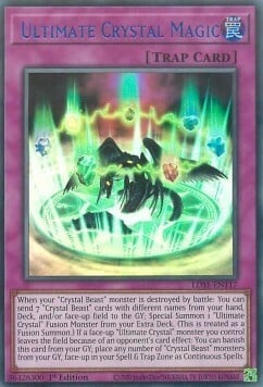 Ultimate Crystal Magic Card Front
