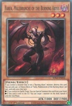 Farfa, Malebranche of the Burning Abyss Card Front