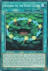 Opening of the Spirit Gates Card Front