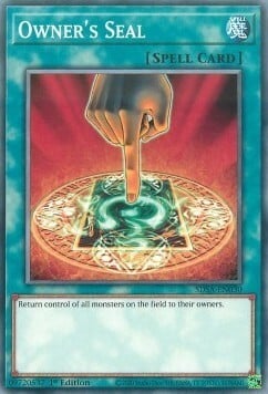 Owner's Seal Card Front