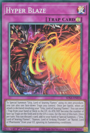 Iper Fiammata Card Front