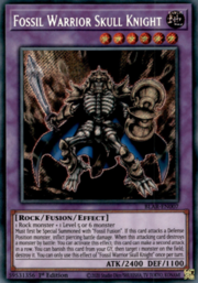 Fossil Warrior Skull Knight · Secret Rare 007sec