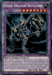 Fossil Dragon Skullgios · Secret Rare 009sec