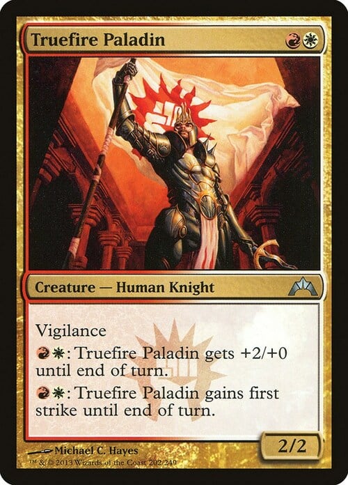 Truefire Paladin Card Front