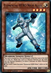 Elemental HERO Neos Alius · Ultra Rare 053