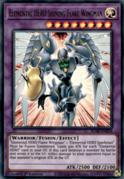 Elemental Hero Shining Flare Wingman · Ultra Rare 054